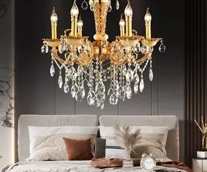 A modern chandelier can change the look of your home