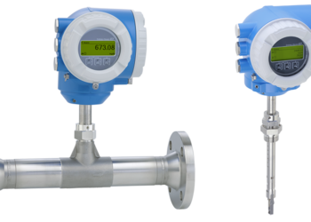 electronic turbine flow meter for gas