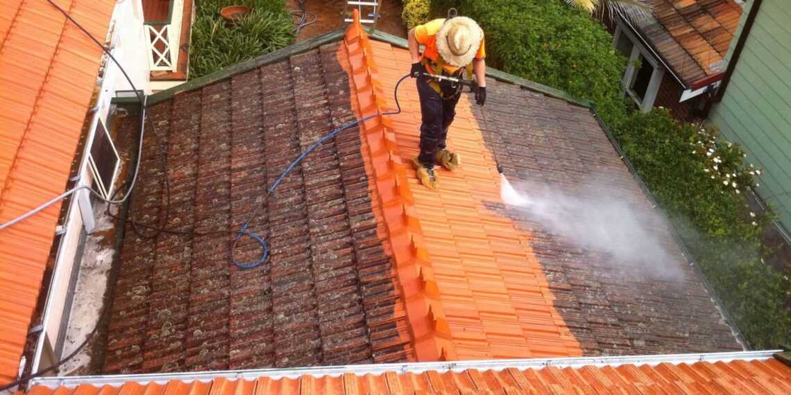 How to Use a Pressure Washer to Clean Moss