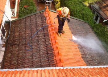 How to Use a Pressure Washer to Clean Moss